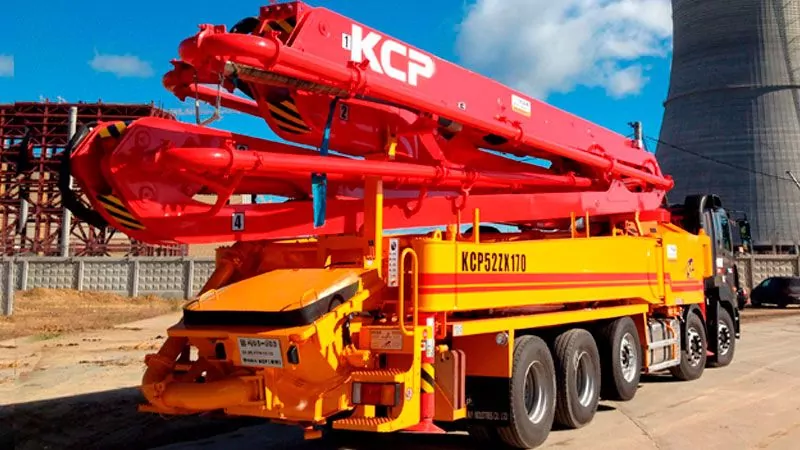 Автобетононасос KCP 52м