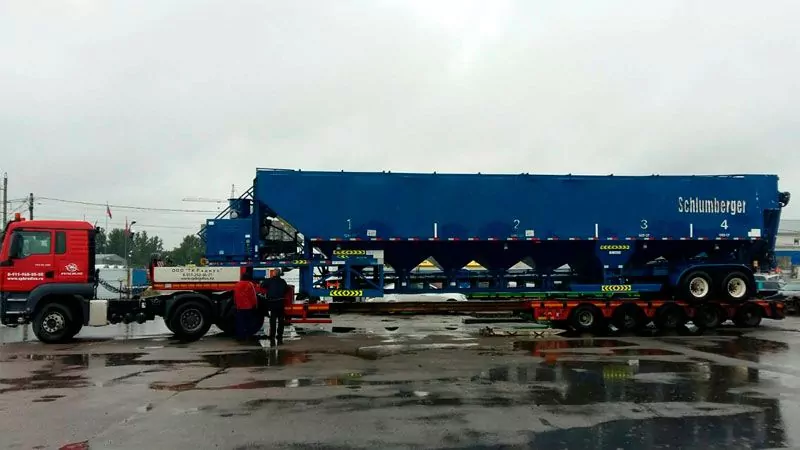 Трал 65 тонн напівпричіп