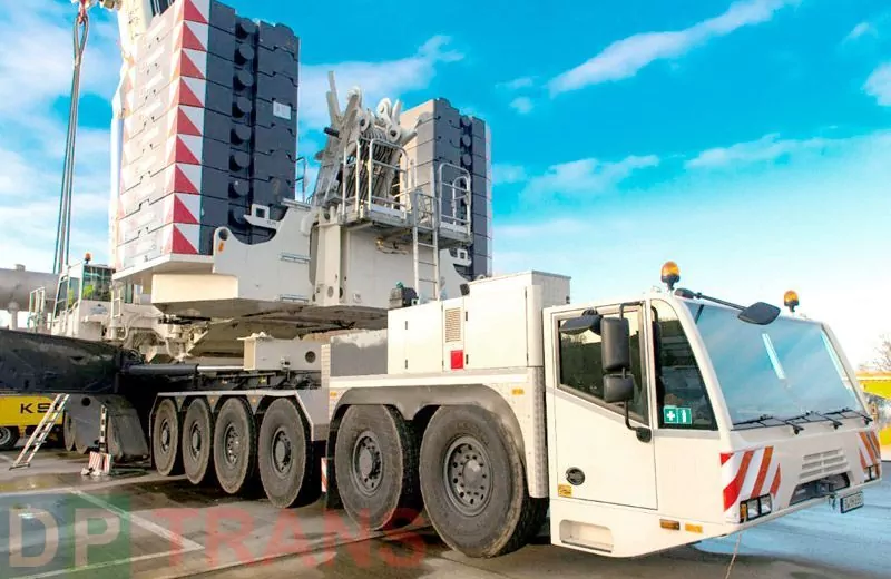 самый большой кран в мире TEREX-DEMAG AC 1000