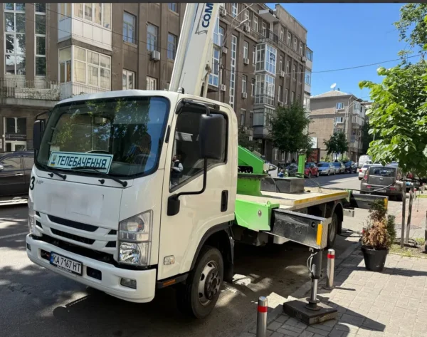 Услуги автовышки 28 метров